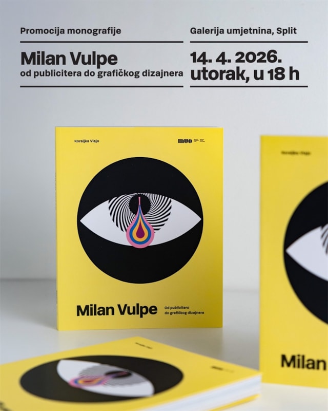 Promocija monografije Milan Vulpe – od publicitera do grafičkog dizajnera