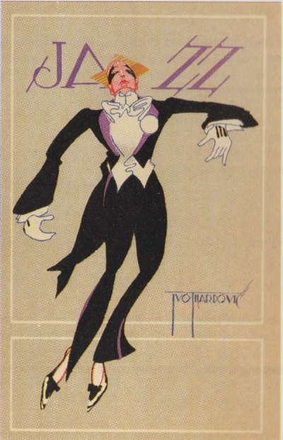 Dopisnica, Internacionalni plesovi, rane 1920-e, privatno vlasništvo