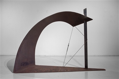 Novogradnja 399, 2003. čelični lim, sajla, Hrvatska gospodarska komora, foto. Zoran Alajbeg 