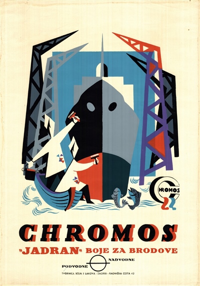 Plakat za Chromos, 1950-e