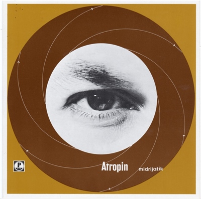 Pliva, deplijan za Atropin, 1970-e