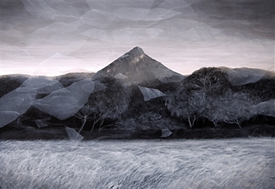 Svijet se i dalje kreće / Vjetar, akrilik na platnu, 70 x 100 cm