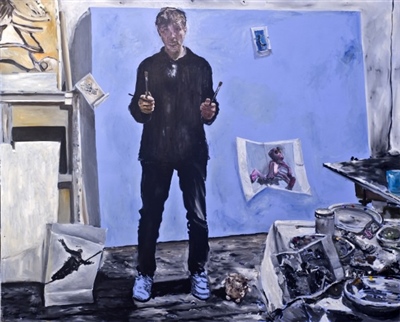  Priprema za napad - autoportret, 2019.