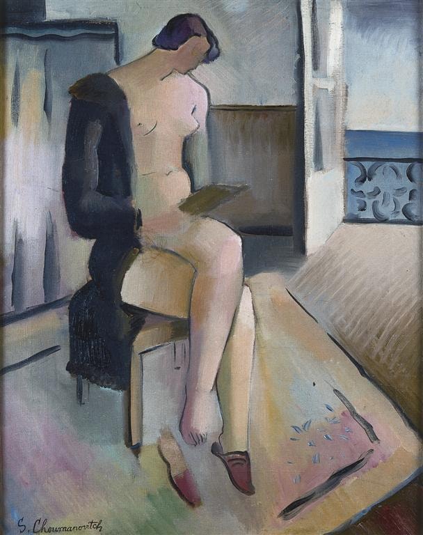 Nude in an Interior, ca. 1926