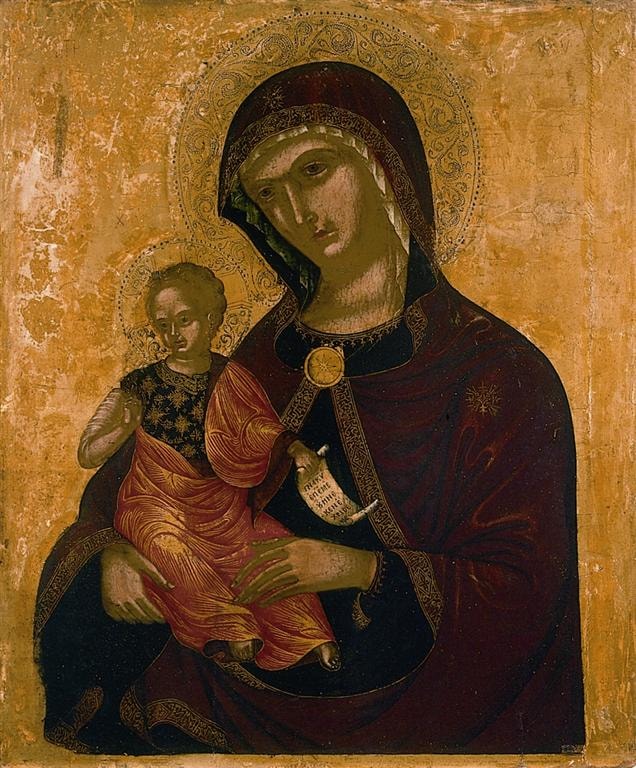 Bogorodica s Djetetom, druga polovica 15. st. 