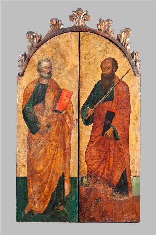  Transfiguration of Christ with Saints (triptych), 15th-16th c.