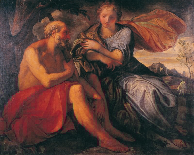 Juno Demanding Io from Jupiter, second half of the 17th c.